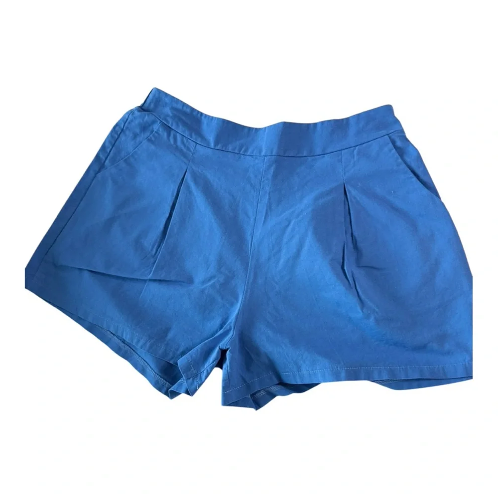 Blue Women's Shorts Set - Picture 2 of 5